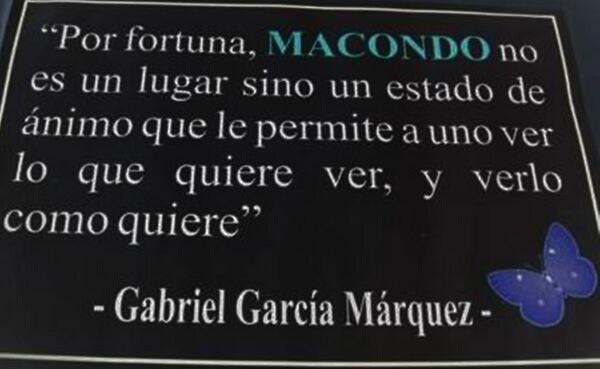 Gabriel García Márquez y la narrativa del Génesis de Macondo