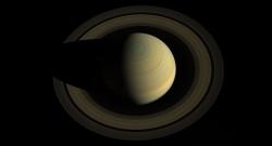 Saturno y sus tránsitos Imagen de Saturno publicada por la NASA