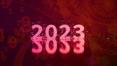 Ilustración para la Numerología del año 2023
