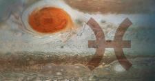Tránsito de Júpiter en Piscis Imagen de Júpiter con el signo Piscis